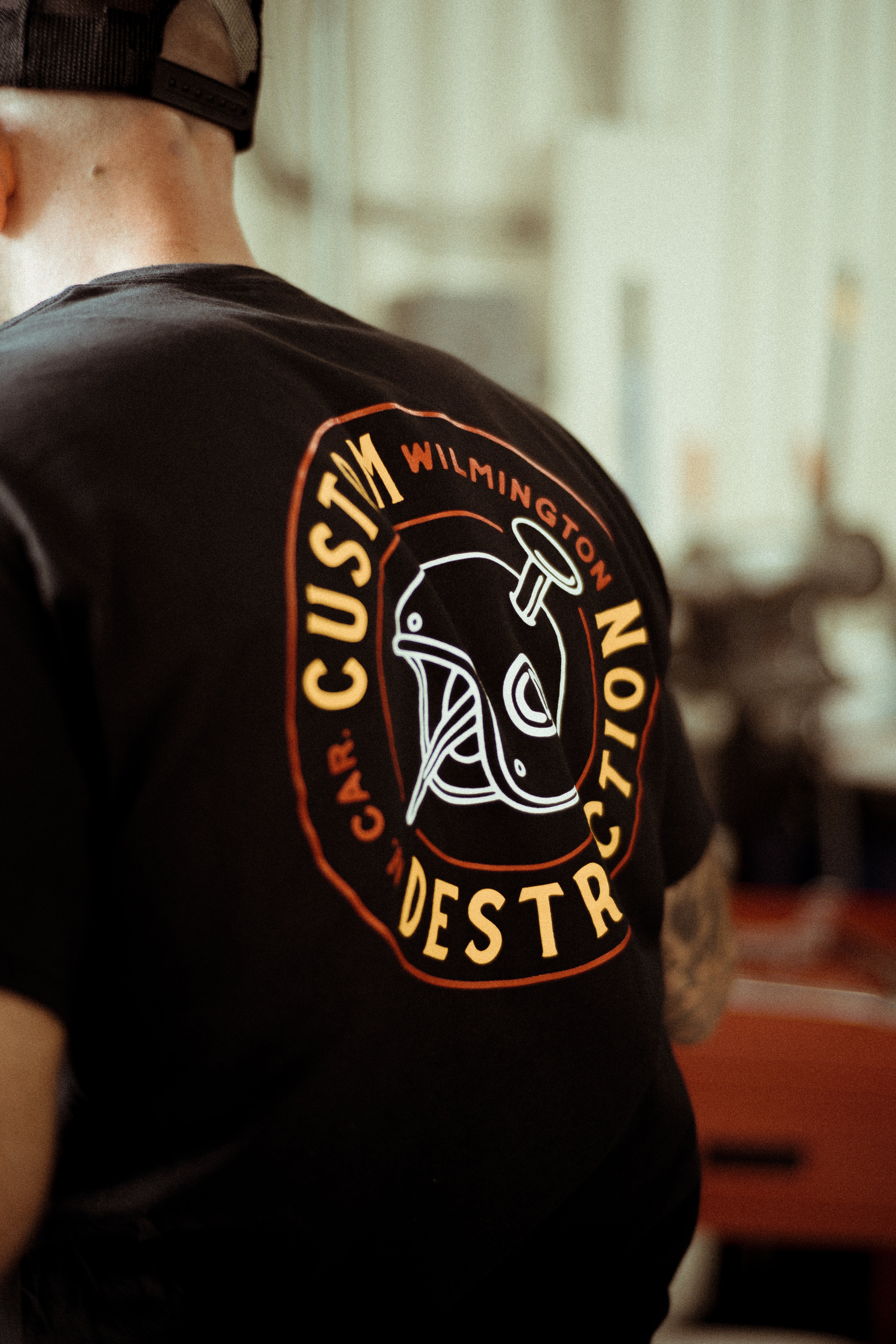 CUSTOM DESTRUCTION POCKET TEE